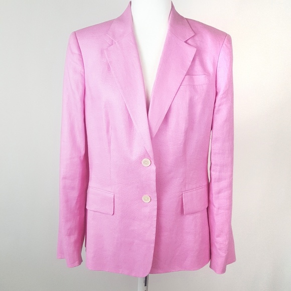 ralph lauren pink blazer